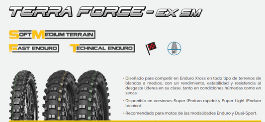 120/90-18 65R MITAS TERRA FORCE-EX SM SUPER TT