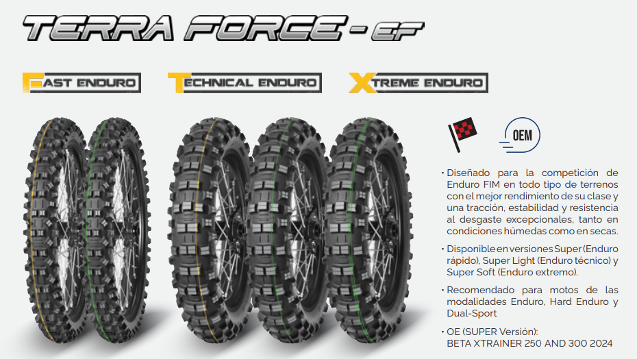 140/80-18 70R MITAS TT TERRA FORCE-EF SL