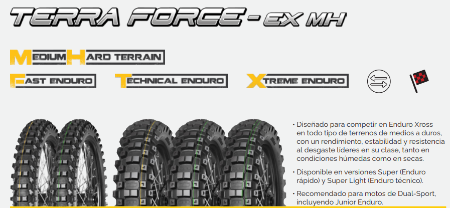 120/90-18 65M MITAS TERRA FORCE-EX MH SUPER TT
