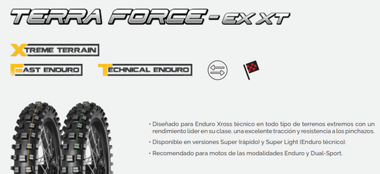 120/90-18 65M MITAS TERRA FORCE-EX XT (XT-754) SUPER LIGHT T